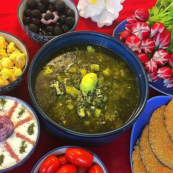 اشکنه اسفناج